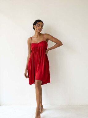 Bahhgoose Mini Rio Dress - Cherry